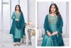 Jamaina By Vishnu Roman Silk Dress Material 